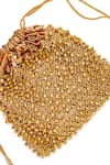 Buy_5elements_Gold Beads, Sequins Designer Brocade Potli Bag 