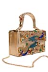 Buy_5elements_Gold Embroidery Moor Goota Clutch _Online_at_Aza_Fashions