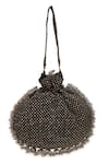 Buy 5elements Black Embroidery, Tassels Designer Zia Potli Bag Online at Aza Fashions Buy_5elements_Black Embroidery, Tassels Designer Zia Potli Bag _Online_at_Aza_Fashions