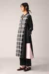 Buy_Payal Pratap_Black Handloom Cotton Collared Tunic _Online_at_Aza_Fashions