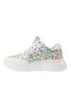 Shop_Sole Mates By Palak_White Floral Printed Sneakers _Online_at_Aza_Fashions