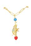 Buy_MAALICIOUS JEWELRY_Gold Plated Circus Elephant Pendant _at_Aza_Fashions