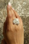 Buy_MAALICIOUS JEWELRY_Silver Plated Huli Tiger Ring _at_Aza_Fashions