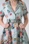 RANNA GILL_Multi Color Collared Eva Mini Dress _at_Aza_Fashions