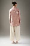 Shop_Divyam Mehta_Pink Collared Mulberry Shirt _at_Aza_Fashions