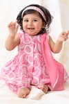 Buy_Tiber Taber_Pink Cotton, Viscose Floral Suit Set _at_Aza_Fashions