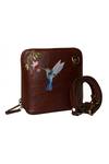 Buy_Miri_Brown Embroidery Hand Hummingbird Sling Bag _Online