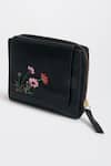 Shop_Miri_Black Embroidery Peekaboo Wallet _Online_at_Aza_Fashions