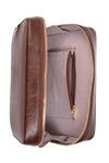 Miri_Brown Embroidery Blooming Meadows Sling Bag _Online_at_Aza_Fashions