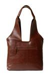 Shop_Miri_Brown Embroidery Hand Cherry Blossoms Tote Bag _at_Aza_Fashions