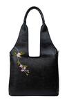 Shop_Miri_Black Embroidery Hand Tote Bag _at_Aza_Fashions