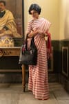 Buy_Miri_Brown Embroidery Cherry Handcrafted Tote Bag _Online_at_Aza_Fashions