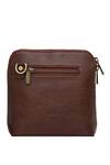 Miri_Brown Embroidery Hand Red Rosebuds Sling Bag _at_Aza_Fashions