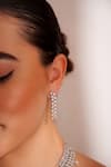 Buy_ZEVAR BY GEETA_White Diamonds Designer Faux Necklace And Earrings Set _Online_at_Aza_Fashions