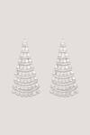 Shop_ZEVAR BY GEETA_White Diamonds Designer Faux Danglers _at_Aza_Fashions