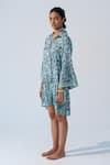 Buy_Beachbum_Purple Embroidery Collared Fig Fusion Drop Waist Dress _Online_at_Aza_Fashions
