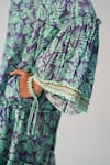 Buy_Beachbum_Purple Embroidery Collared Fig Fusion Drop Waist Dress 