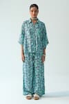 Buy_Beachbum_Purple Collared Cool Frosty Co-ord Set _at_Aza_Fashions