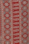 Shop_Sheeshakari_Red Silk Mirrors Printed Saree With Blouse _Online_at_Aza_Fashions
