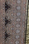 Buy_Sheeshakari_Black Silk Mirrors Printed Saree With Blouse 