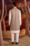 Shop_Kasbah_Multi Color Georgette Embroidery Designer Nehru Jacket _at_Aza_Fashions
