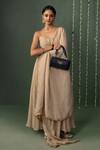 Shop_Miri_Blue Embroidery Hand Wallet Wrist Sling _at_Aza_Fashions