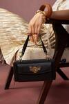 Miri_Black Embroidery Queenbee Hand Wallet Sling _Online_at_Aza_Fashions