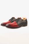 Buy_Whitemuds_Burgundy Crosby Black Derby Shoes _at_Aza_Fashions