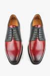 Shop_Whitemuds_Burgundy Crosby Black Derby Shoes _at_Aza_Fashions
