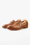 Buy_Whitemuds_Tan Adam Milled Slip Ons _at_Aza_Fashions