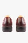 Shop_Whitemuds_Burgundy Buckles Adam Slip Ons _Online_at_Aza_Fashions
