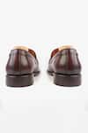 Shop_Whitemuds_Brown Buckles Adam Slip Ons _Online_at_Aza_Fashions