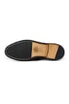 Buy_Whitemuds_Burgundy Buckles Chatham Slip Ons _Online_at_Aza_Fashions
