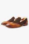 Buy_Whitemuds_Brown Suede Slip On Shoes _at_Aza_Fashions