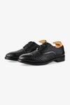 Buy_Whitemuds_Black Cashel Woven Oxfords _at_Aza_Fashions