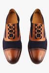 Shop_Whitemuds_Blue Cashel Suede Oxfords _at_Aza_Fashions