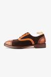 Whitemuds_Brown Cashel Suede Oxfords _Online_at_Aza_Fashions