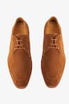 Shop_Whitemuds_Tan Duke Suede Derby Shoes _at_Aza_Fashions