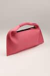Shop_Tann-ed_Pink Julia Baguette Clutch _at_Aza_Fashions