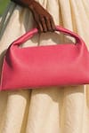 Buy_Tann-ed_Pink Julia Baguette Clutch _at_Aza_Fashions