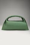 Buy_Tann-ed_Green Julia Baguette Clutch _Online_at_Aza_Fashions