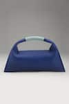 Shop_Tann-ed_Blue Julia Baguette Bag Mini _at_Aza_Fashions