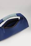 Buy_Tann-ed_Blue Julia Baguette Bag Mini _Online_at_Aza_Fashions
