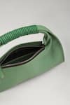 Tann-ed_Green Sage Mini Clutch Bag _at_Aza_Fashions