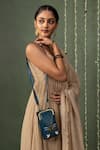 Shop_Miri_Blue Embroidery Hand Dragonfly Mobile Wallet Sling _Online