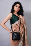 Buy_Miri_Black Embroidery Hand Hummingbird Sling Bag _at_Aza_Fashions