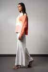 Buy_Madder Much_Multi Color Cotton Collared Handloom Top And Pant 