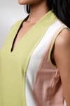 Buy_Madder Much_Multi Color Cotton V-neck Handloom Co-ord Set 