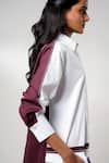 Buy_Madder Much_White Cotton Collared Snow And Slush Short Dress 