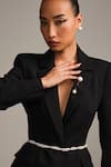Buy_Anaash_White Twisted Pearl Necklace _at_Aza_Fashions